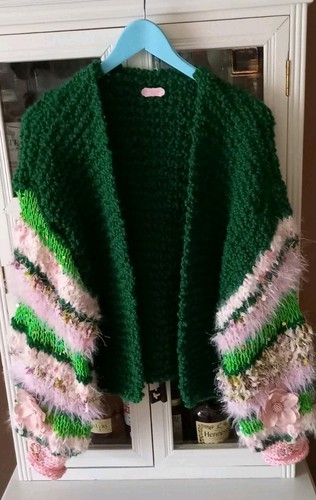 Strickjacke oversitze hippi - oversitze,